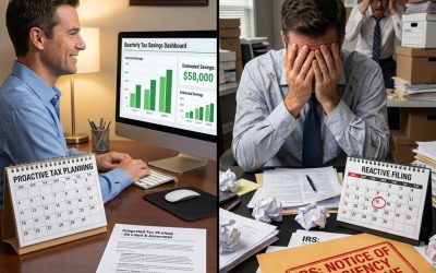 Proactive Tax Planning vs Reactive Strategies: Why We Win Year After Year